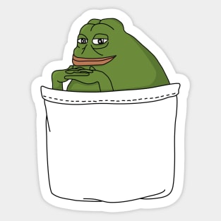 Groyper Pocket Sticker